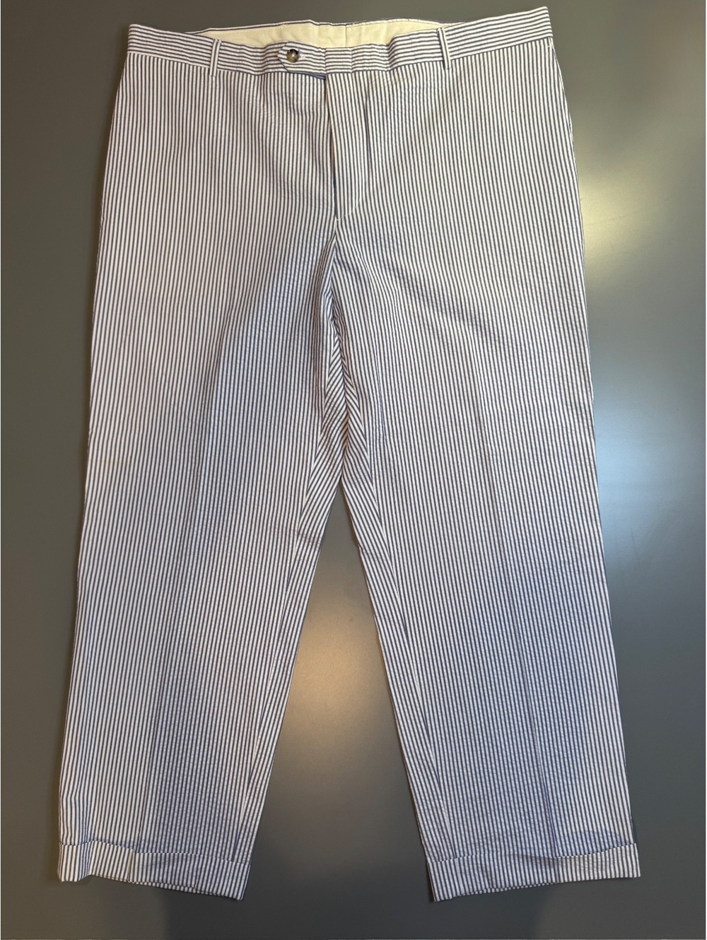 Berle by M. Dumas & Sons Men's 42R seersucker trousers pants